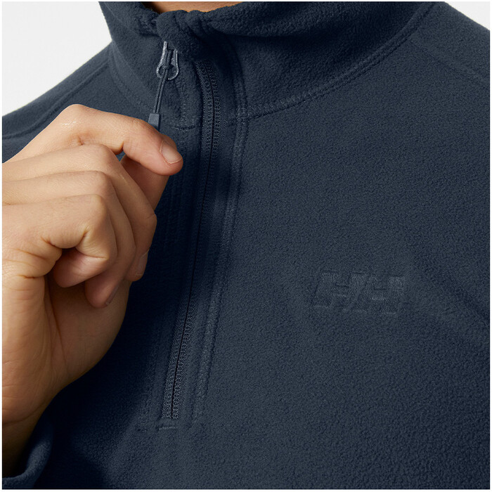 2024 Helly Hansen Hombres Daybreaker 1/2 Zip Fleece 50844 - Navy